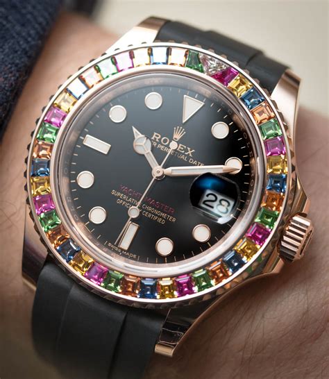 rolex gemstone bezel